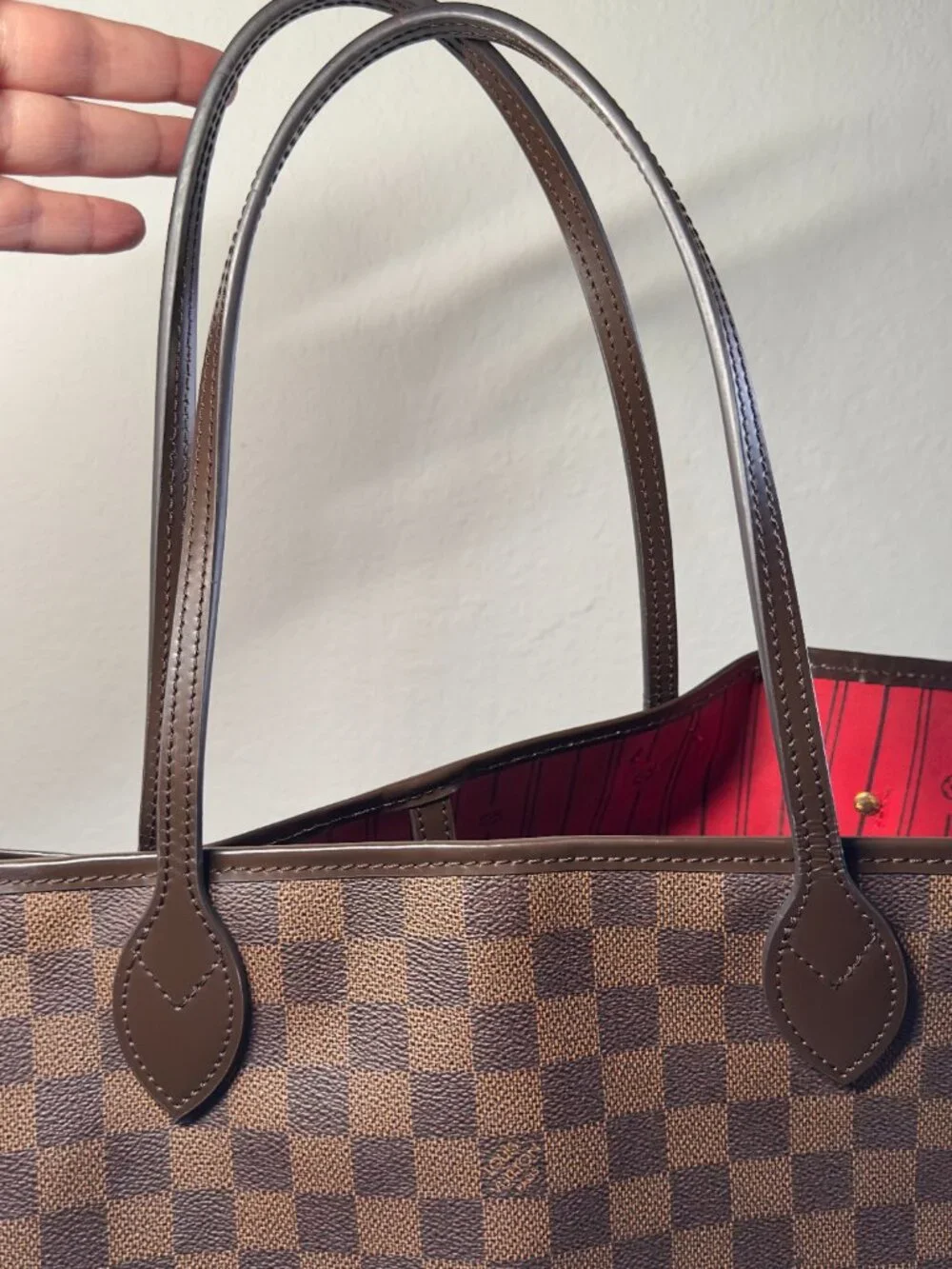 Louis Vuitton Neverfull MM Damier Ebene 2013